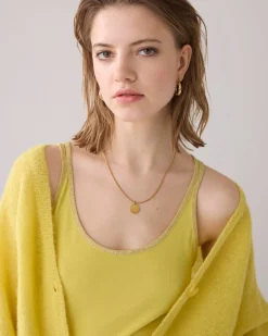 Basic singlet with braided straps^Summum Clearance