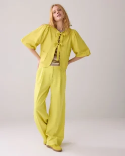 Blouse jacket with bow fastening^Summum New