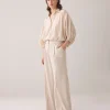 Blouse with bat sleeves^Summum Fashion