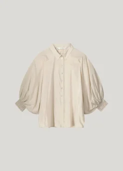 Blouse with bat sleeves^Summum Fashion