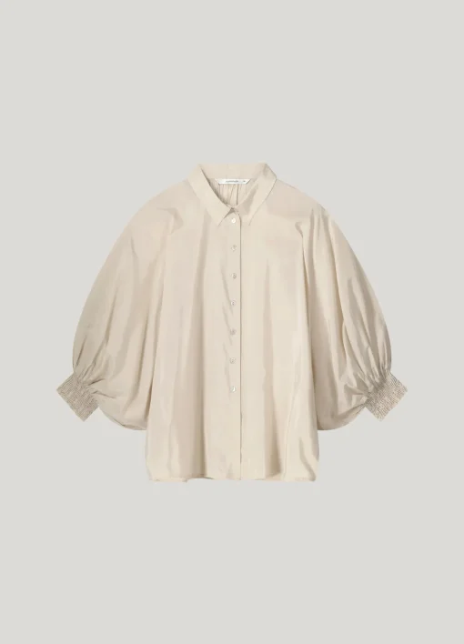 Blouse with bat sleeves^Summum Fashion