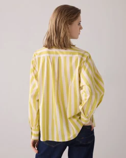 Blouse with bow in contrast^Summum Fashion