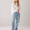 Blouse with fancy buttons^Summum Best