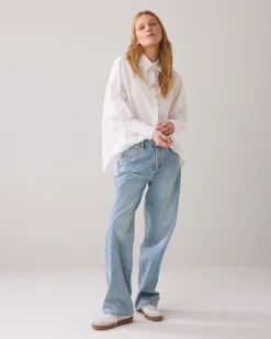 Blouse with fancy buttons^Summum Best