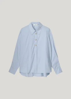 Blouse with fancy buttons^Summum Sale