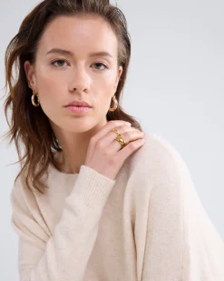 Boat-neck jumper^Summum Hot