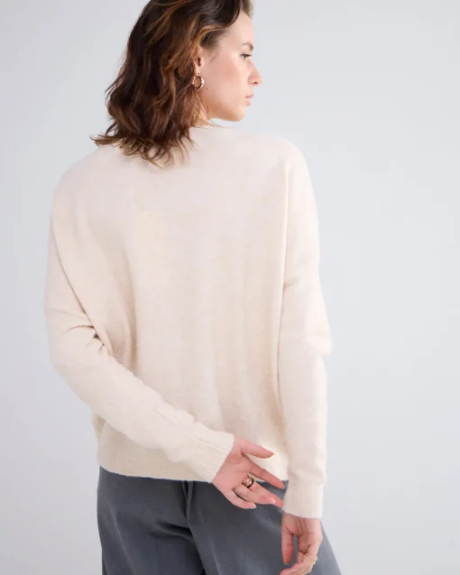 Boat-neck jumper^Summum Hot