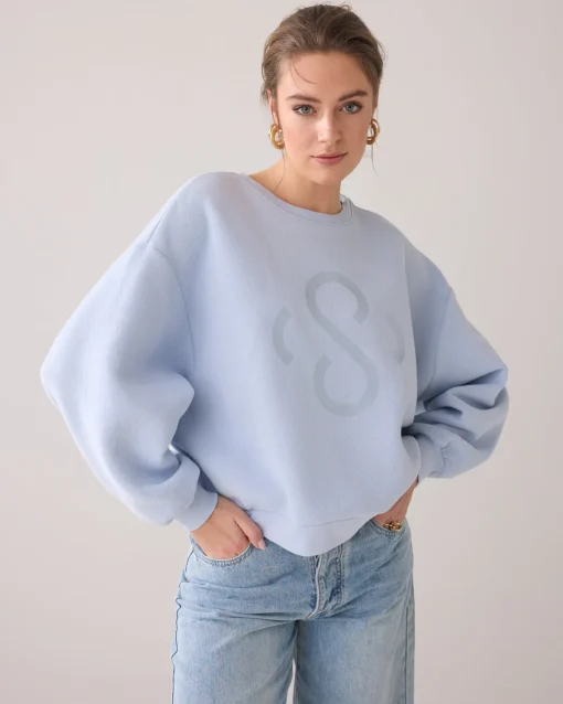 Casual jumper with logo^Summum Sale