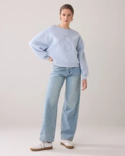 Casual jumper with logo^Summum Sale