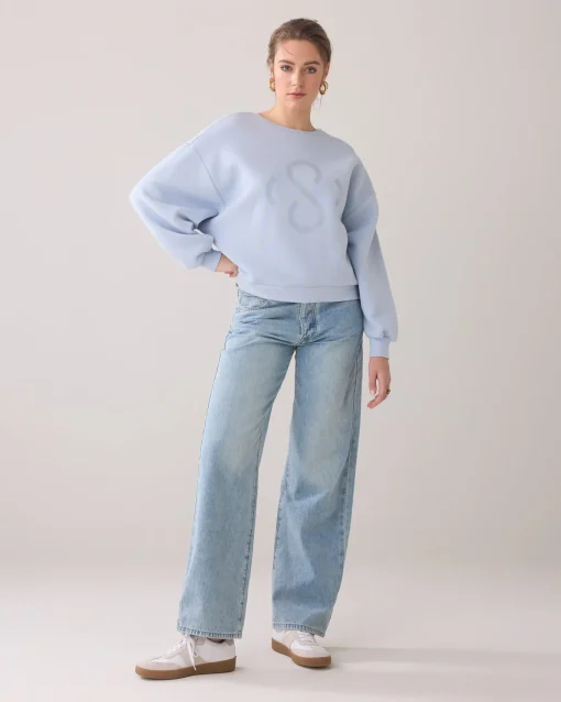 Casual jumper with logo^Summum Sale