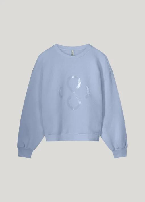 Casual jumper with logo^Summum Sale