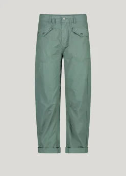 Crispy cocoon-fit trousers^Summum Online