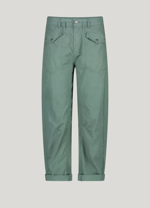 Crispy cocoon-fit trousers^Summum Online
