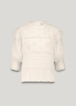 English embroidery top^Summum Clearance