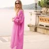 Feminin dress with embroidery^Summum Hot
