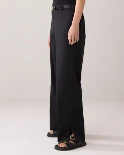 Long trousers with slit^Summum Best