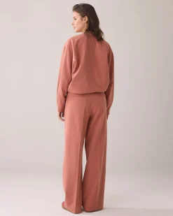 Loose-fitting bomber jacket with flap pockets^Summum Outlet