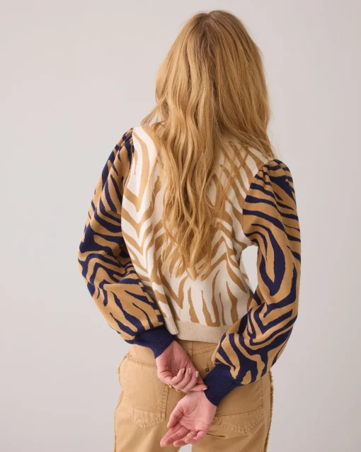 Lurex jacquard cardigan^Summum Online