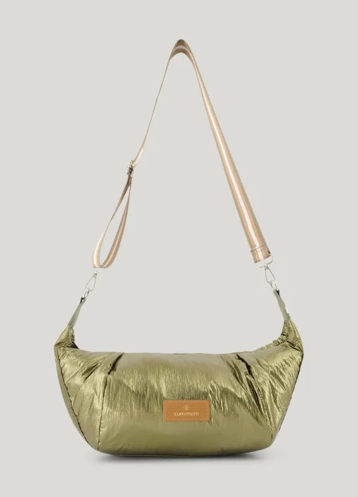 Metallic crossbody bag^Summum Sale