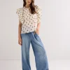 Palazzo trousers linen-blend^Summum Clearance