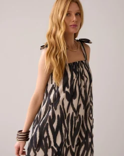 Print maxi-dress^Summum Discount