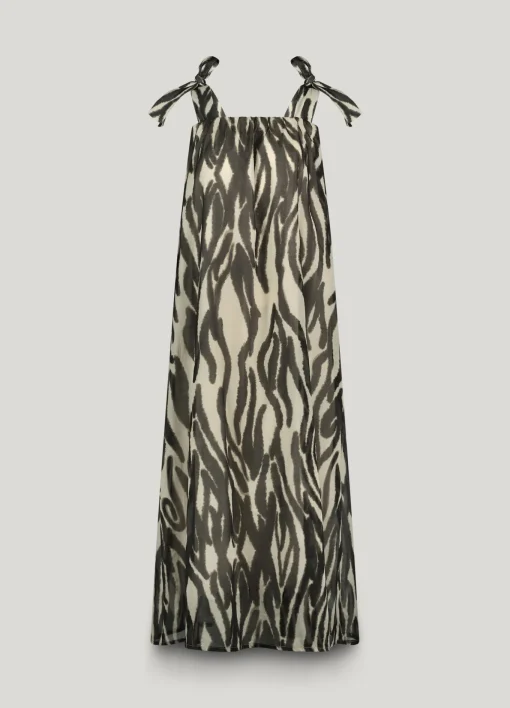 Print maxi-dress^Summum Discount