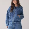 Quilted bomber jacket^Summum Hot