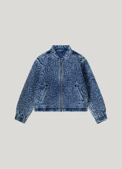 Quilted bomber jacket^Summum Hot