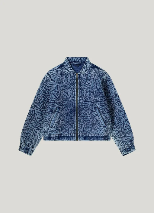 Quilted bomber jacket^Summum Hot