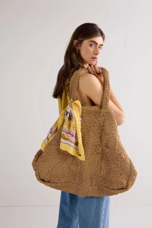 Raffia beach bag^Summum New