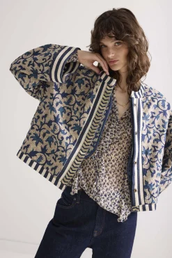 Reversible kimono jacket^Summum New