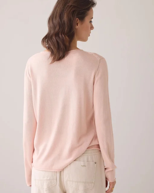 Seamless knitted jumper^Summum Outlet