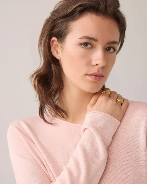 Seamless knitted jumper^Summum Outlet