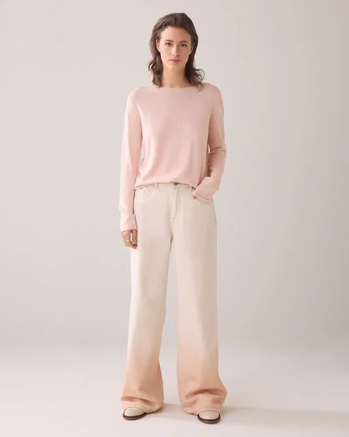 Seamless knitted jumper^Summum Outlet
