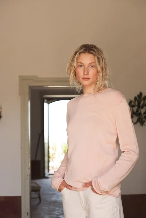 Seamless knitted jumper^Summum Outlet