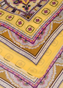 Shiny square scarf^Summum Sale