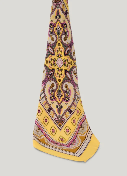 Shiny square scarf^Summum Sale