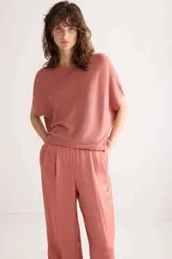 Sleeveless oversized top^Summum Online