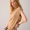 Sleeveless scuba top^Summum Hot