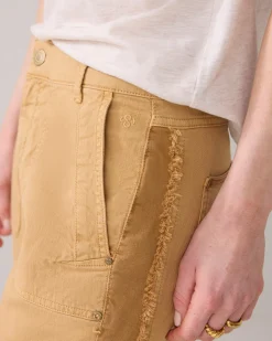 Straight-leg workstyle trousers^Summum New