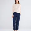 Tapered fit broek twill^Summum Clearance