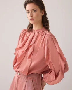Top with ruffles^Summum Fashion