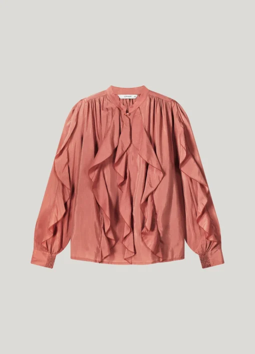 Top with ruffles^Summum Fashion