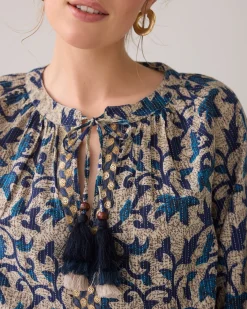 Top with tassels^Summum Hot