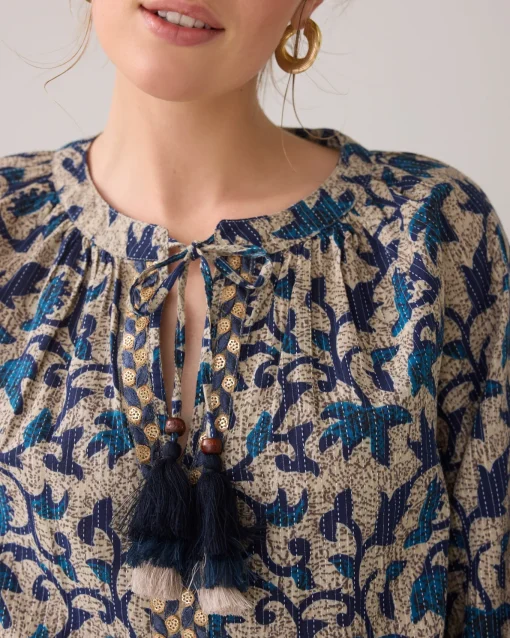 Top with tassels^Summum Hot