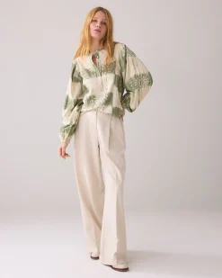 Top with tie dye print and lurex^Summum Discount