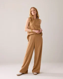 Trousers in tencel fabric^Summum Online
