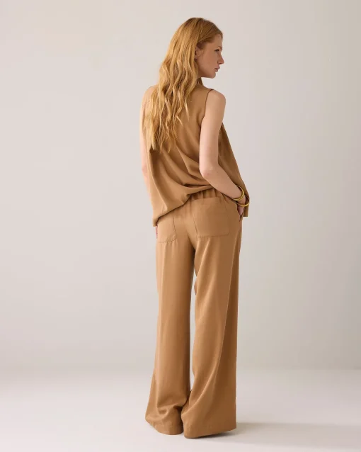 Trousers in tencel fabric^Summum Online