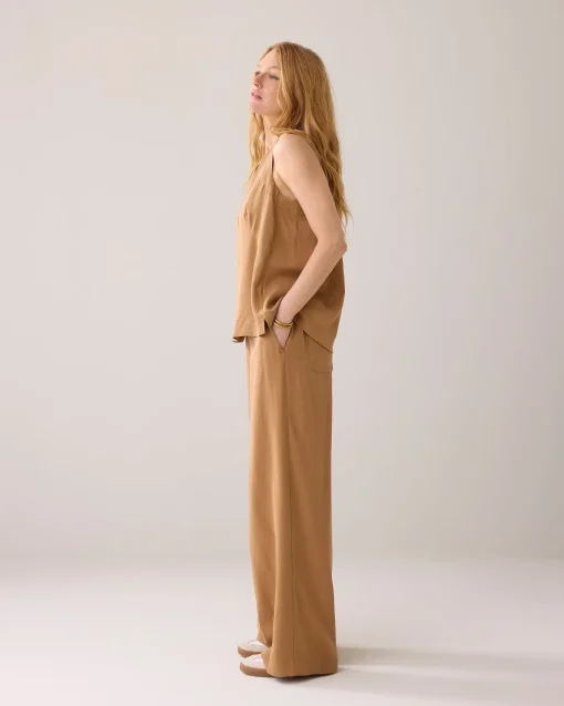 Trousers in tencel fabric^Summum Online