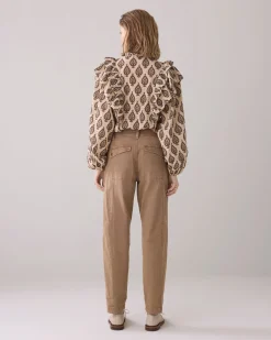 Trousers in twill fabric^Summum Discount